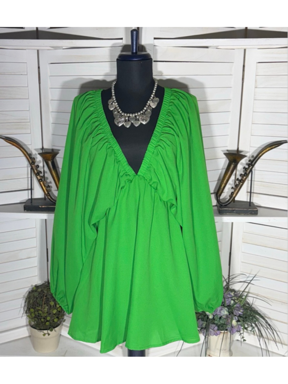 vintage 70s mini dress boho oversized dolman sleeve Polly dollcore alternative M
